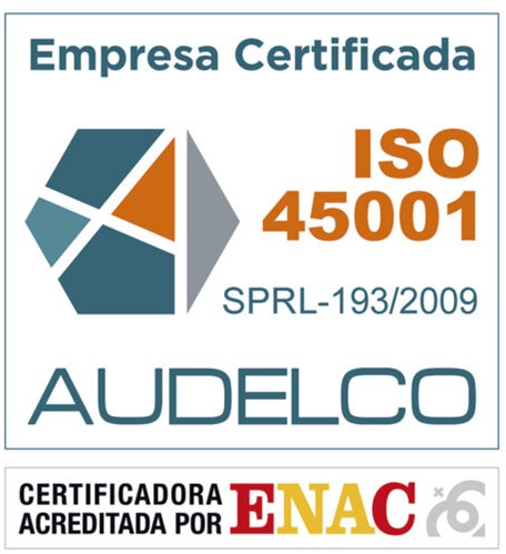 Empresa Certificada ISO 45001